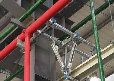 银川市该抗震支架的整体式支吊架结构协调性好